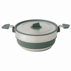 Detour Stainless Steel Collapsible Pot 3L durable outdoor garden light fixtures