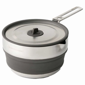 Detour Stainless Steel Collapsible Pouring Pot 1.8L durable outdoor garden light fixtures
