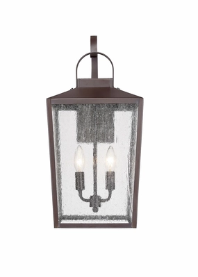 Devens Two Light Outdoor Wall Sconce Powder Coated BronzeOutdoor wall sconces with motion sensor