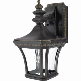 Devon One Light Outdoor Wall Lantern Imperial BronzeOutdoor wall sconces with motion sensor