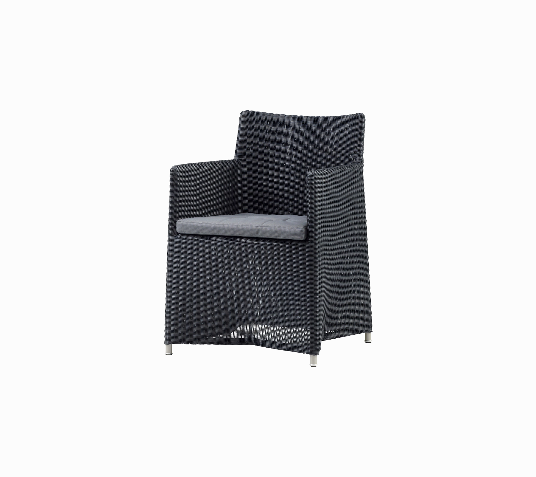 Diamond chairoutdoor dining chair with armrests