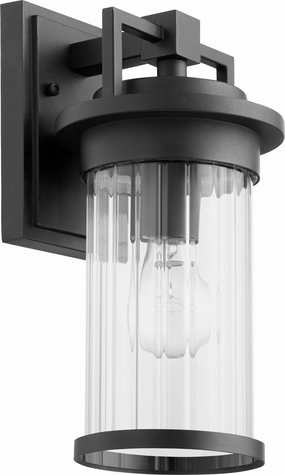 Dimas One Light Wall Mount Textured BlackOutdoor wall sconces with motion sensor
