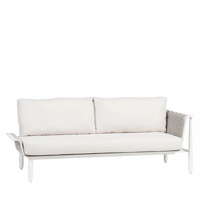 Diva 3-Seater Right Armaluminum alloy outdoor sofa set