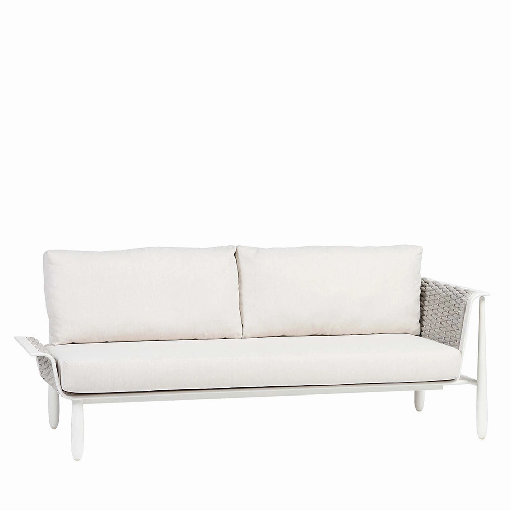 Diva 3-Seater Right Armaluminum alloy outdoor sofa set