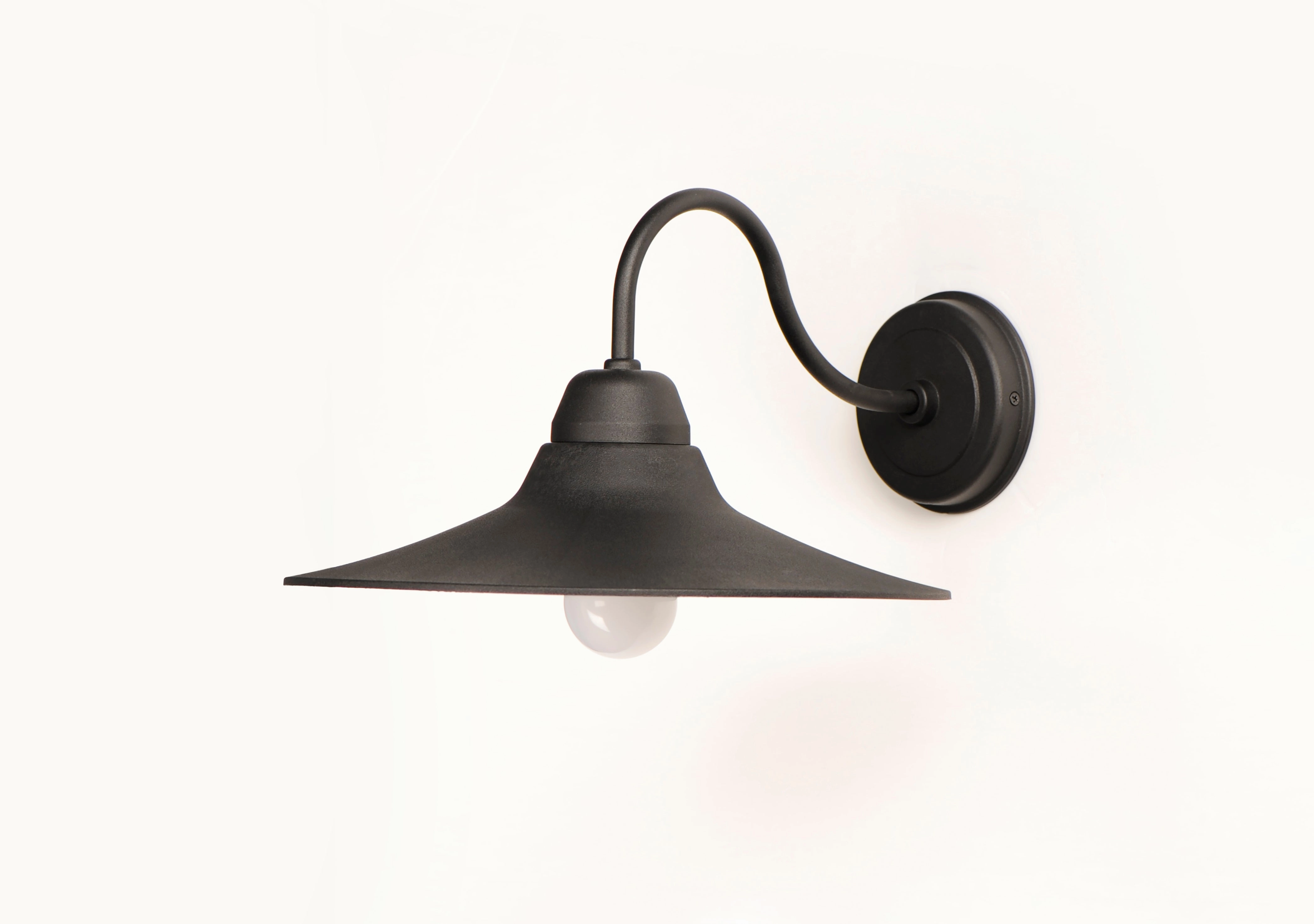 Dockside One Light Outdoor Wall Lantern Black