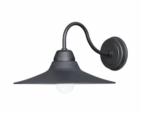 Dockside One Light Outdoor Wall Lantern BlackOutdoor wall sconces with motion sensor