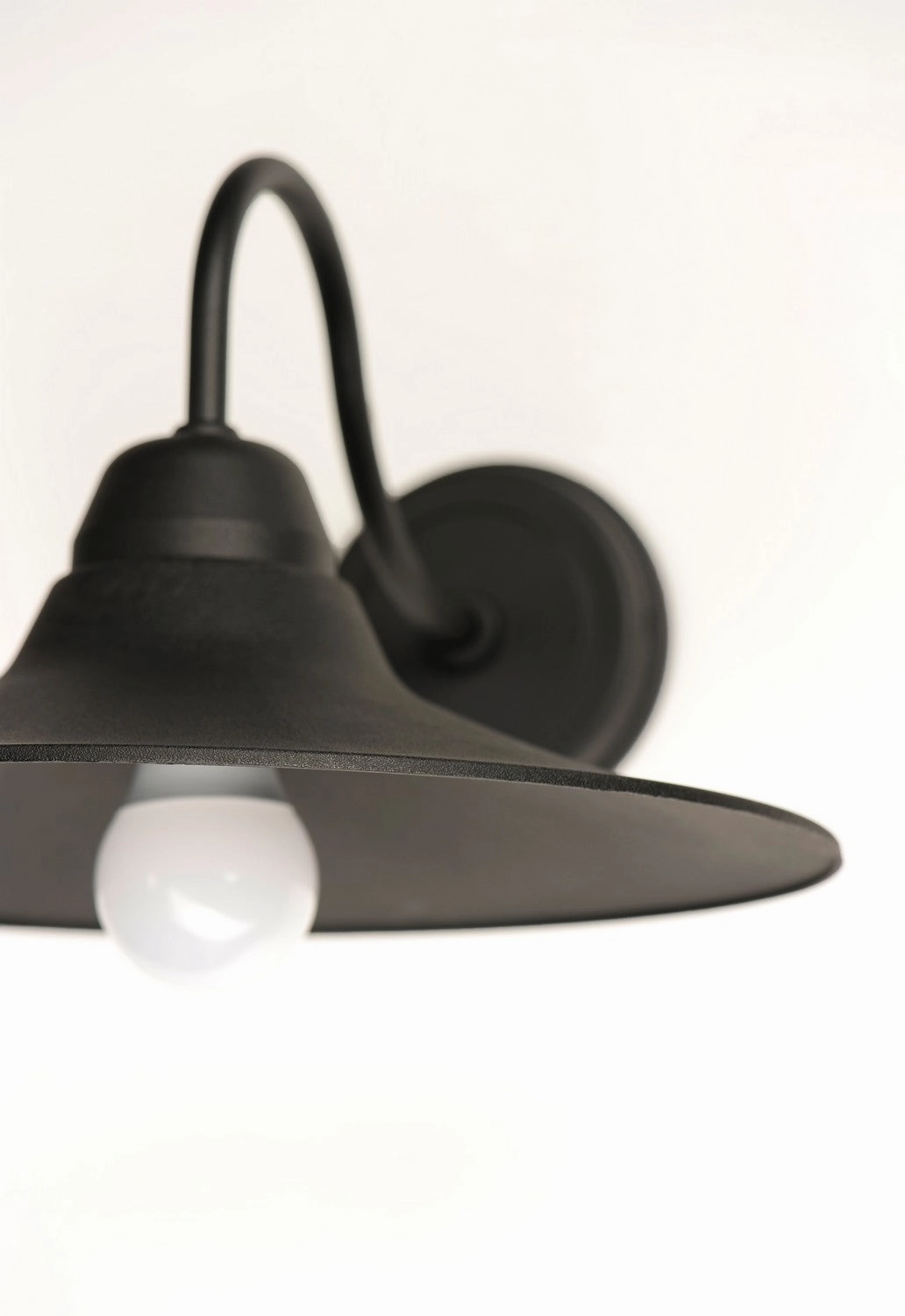 Dockside One Light Outdoor Wall Lantern Black