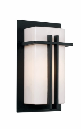 Doheny One Light Pocket Lantern BlackOutdoor wall sconces with motion sensor