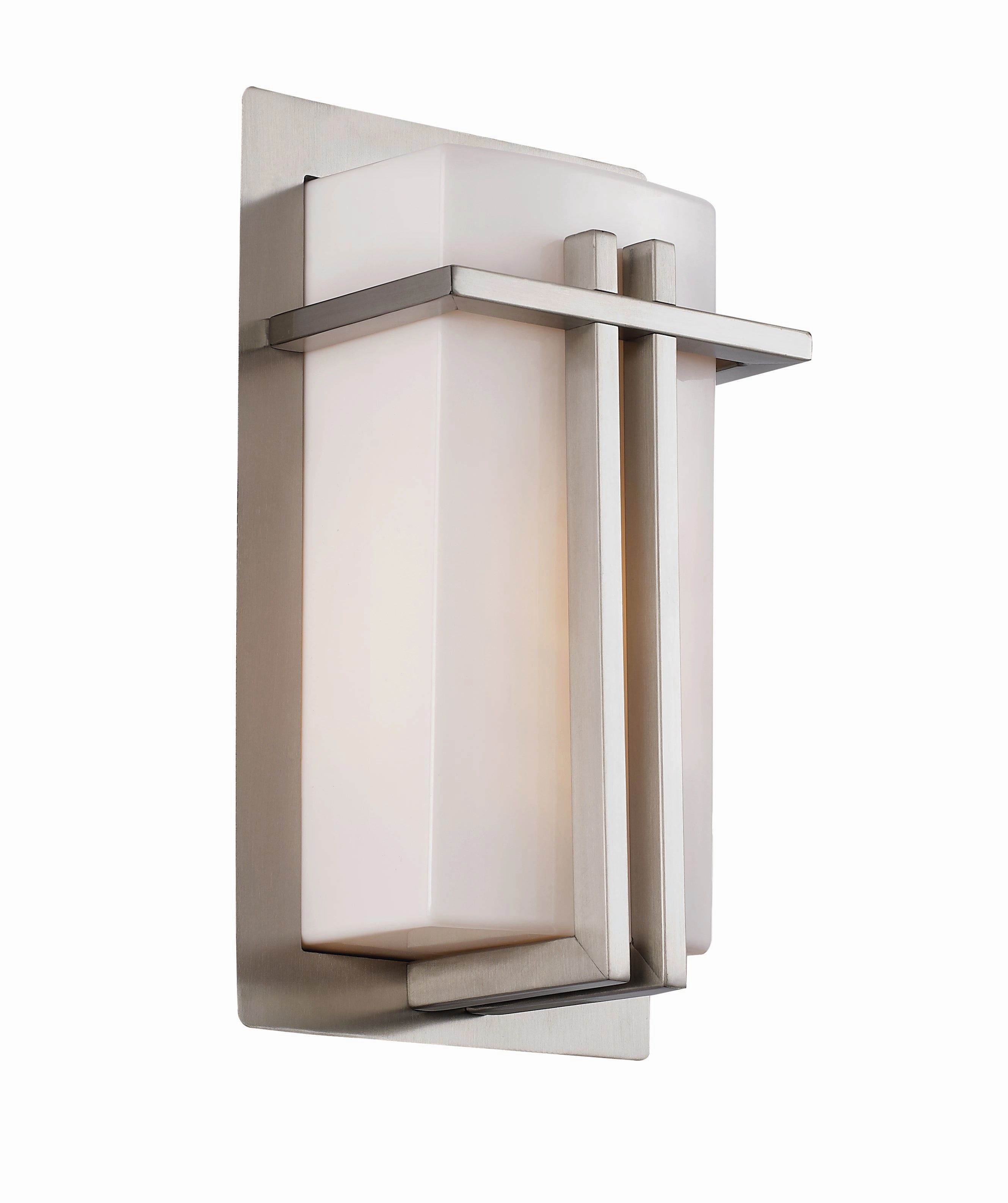 Doheny One Light Pocket Lantern SteelOutdoor wall sconces with motion sensor