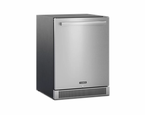 Dometic D Series 24-inch Outdoor Refrigerator with Lock DE24F outdoor beverage cooler with wheels