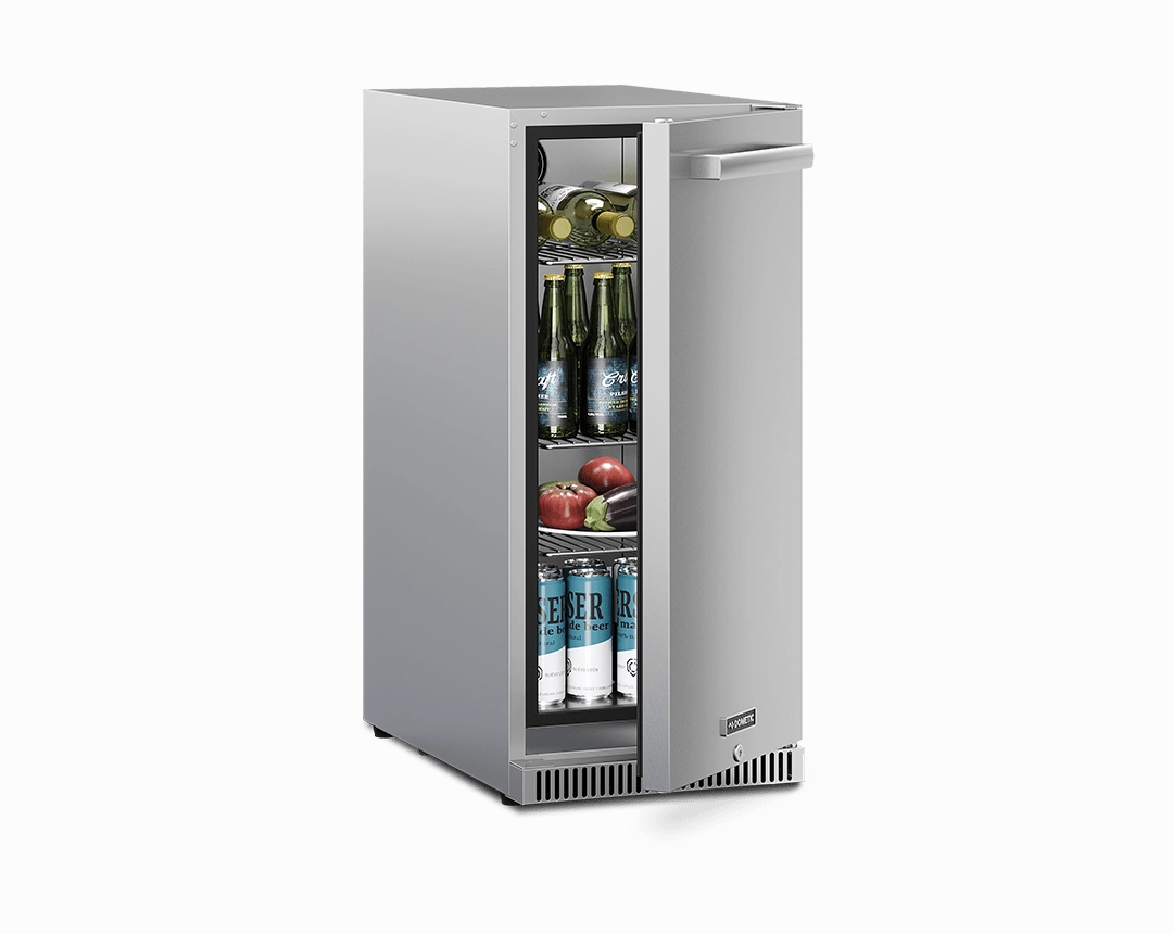 Dometic E Series 15-inch Outdoor Refrigerator with Lock EA15F