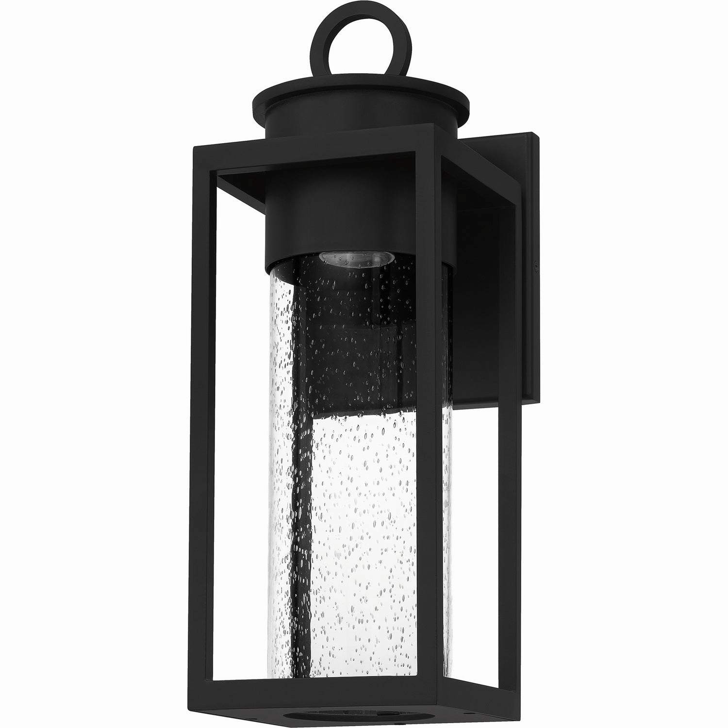 Donegal One Light Outdoor Wall Mount Matte Black