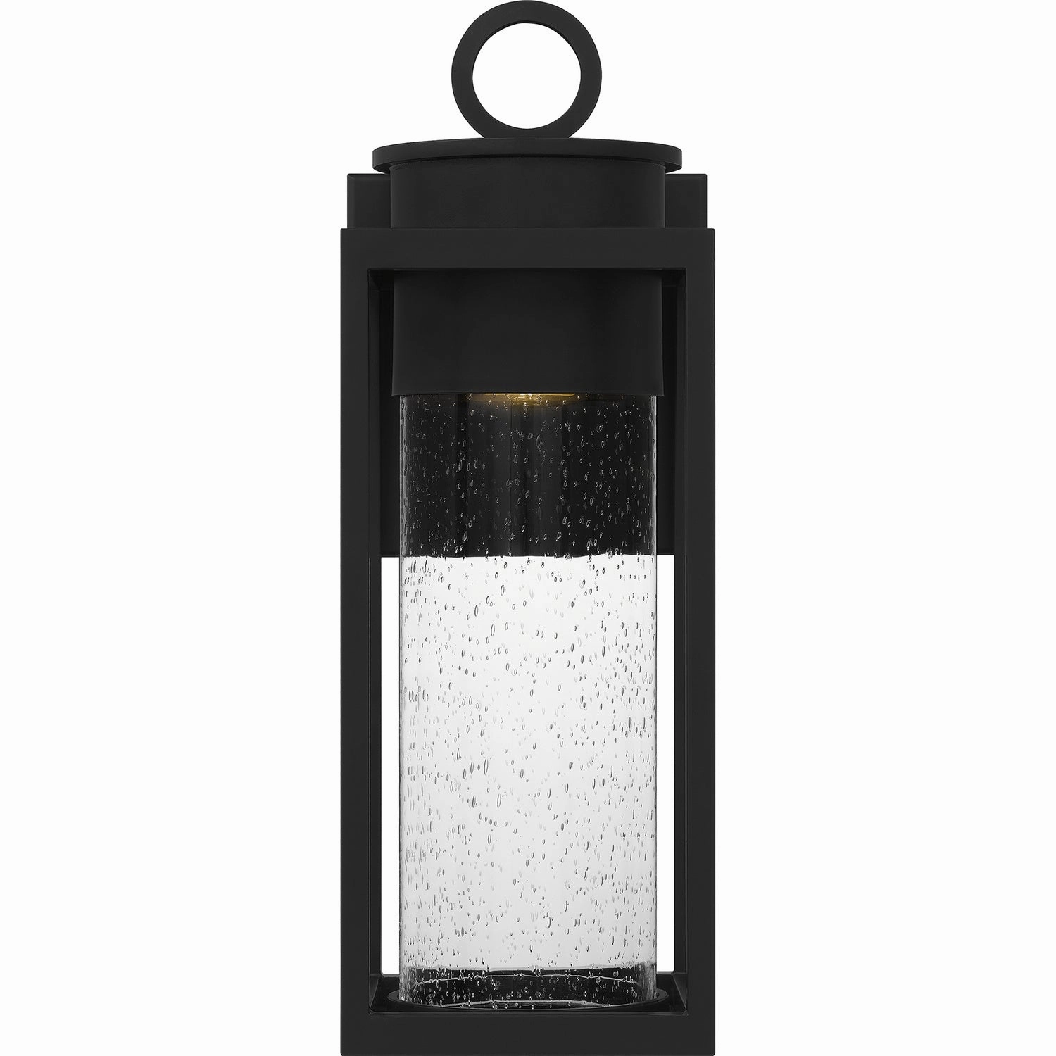 Donegal One Light Outdoor Wall Mount Matte Black