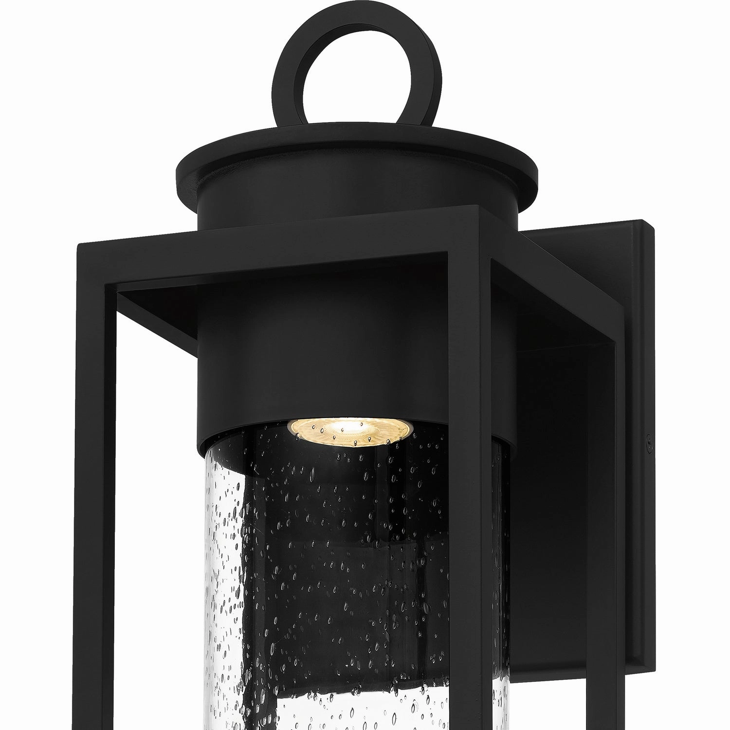 Donegal One Light Outdoor Wall Mount Matte Black