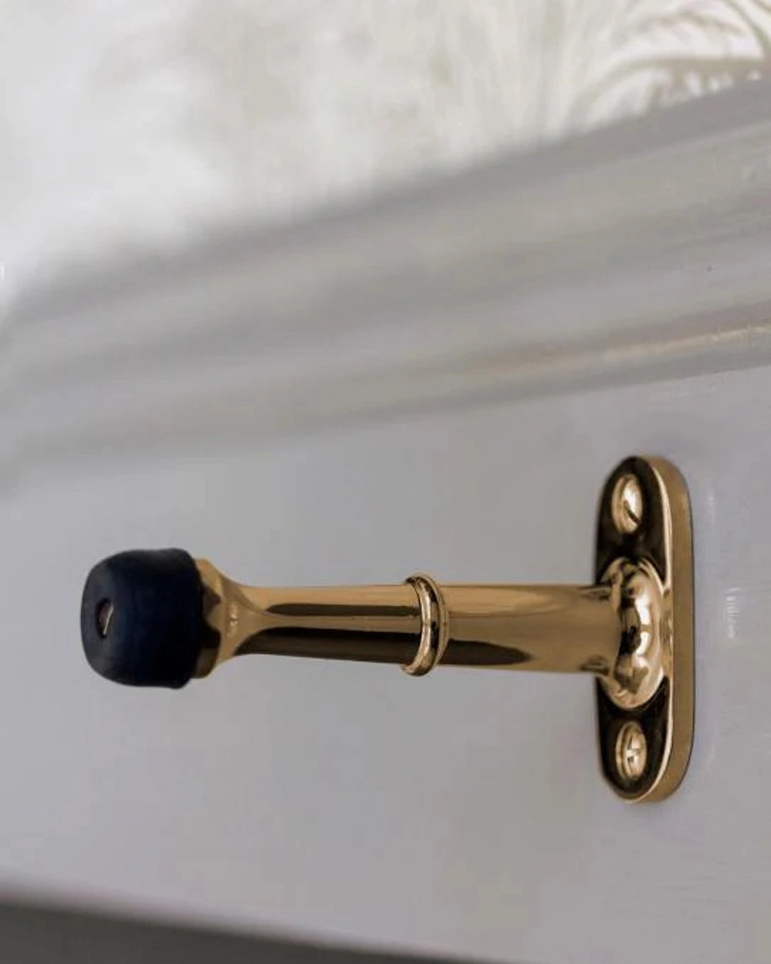 Door stop - Sekelskifte brass