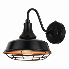 Dorado One Light Outdoor Wal Mount Dark Bronze and Light GoldOutdoor wall sconces with motion sensor