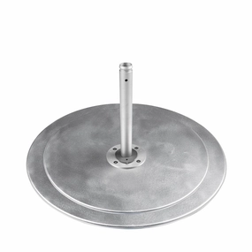 Double Galvanized Plate Stack Umbrella Baseadjustable height outdoor parasol