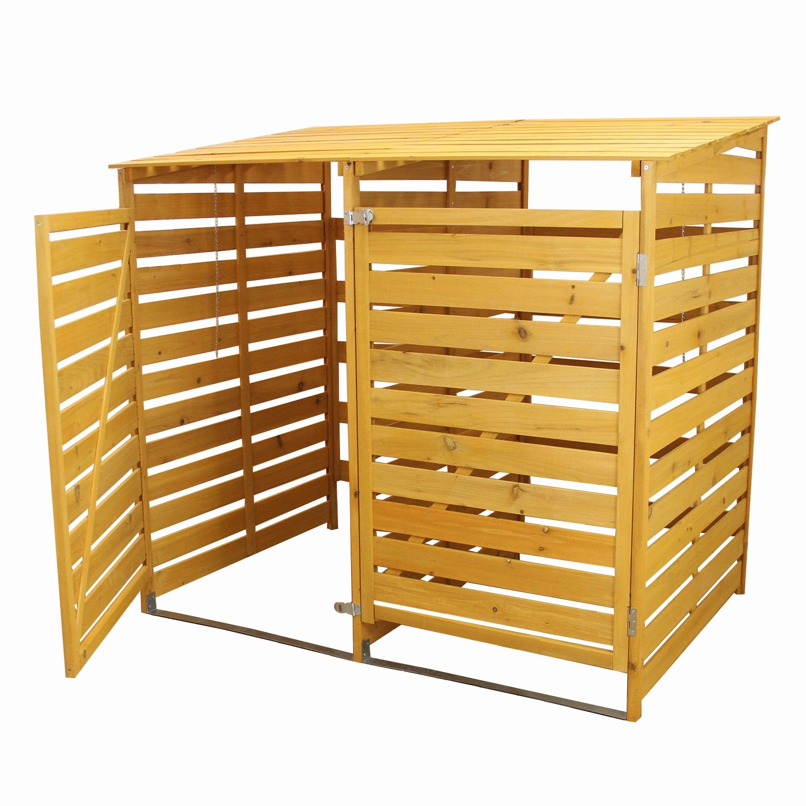 Double Wheelie Bin Storage