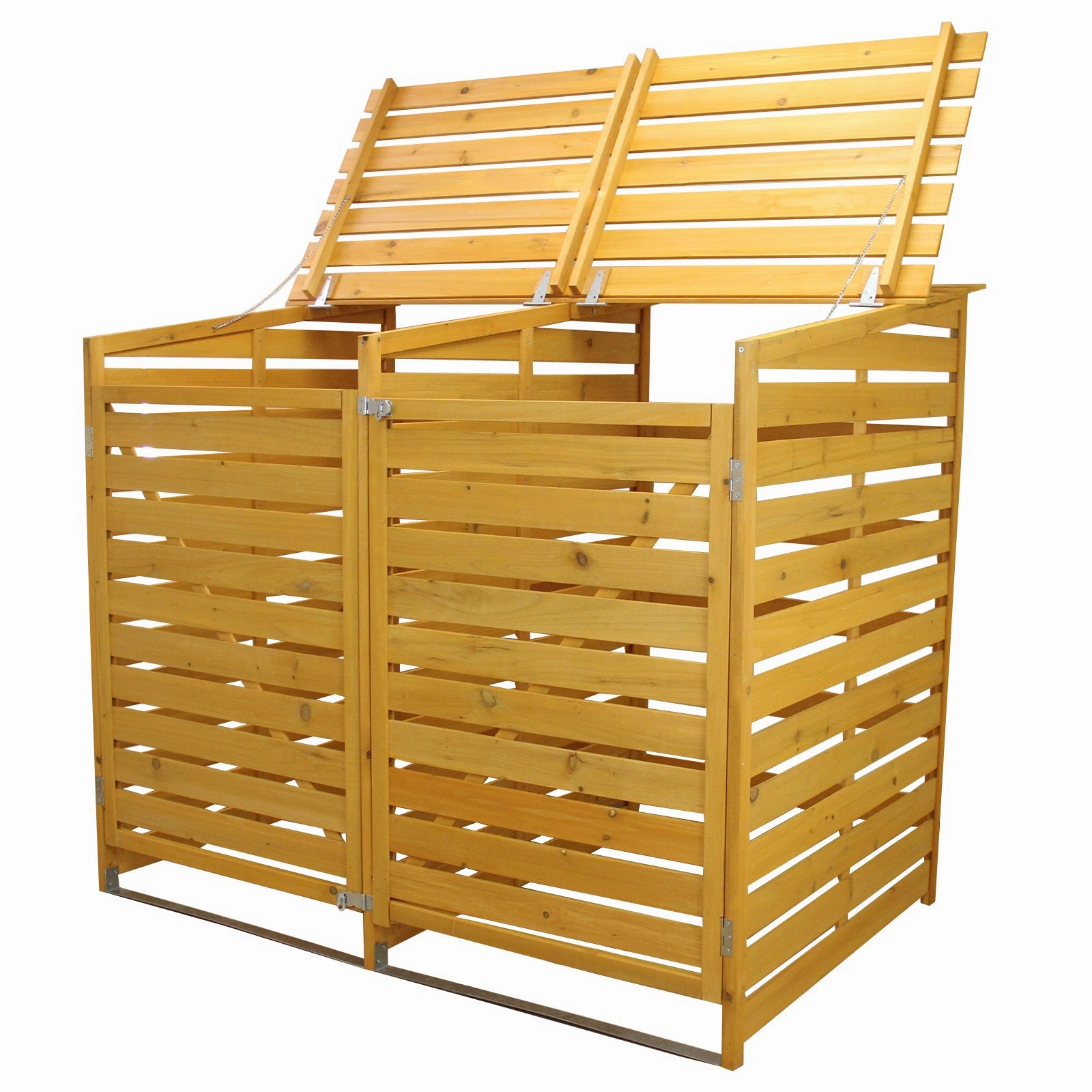 Double Wheelie Bin Storage