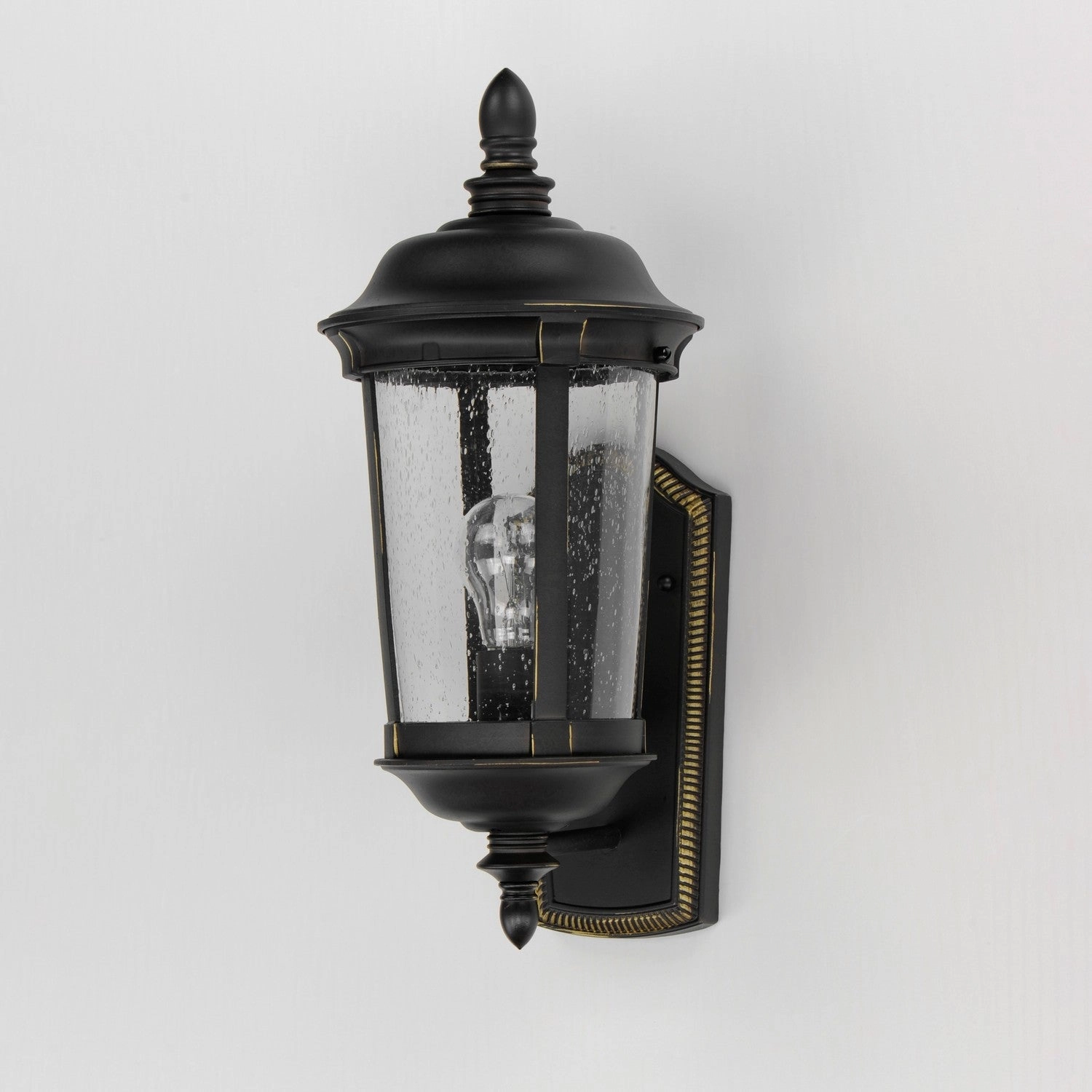 Dover DC One Light Outdoor Wall Lantern Bronze