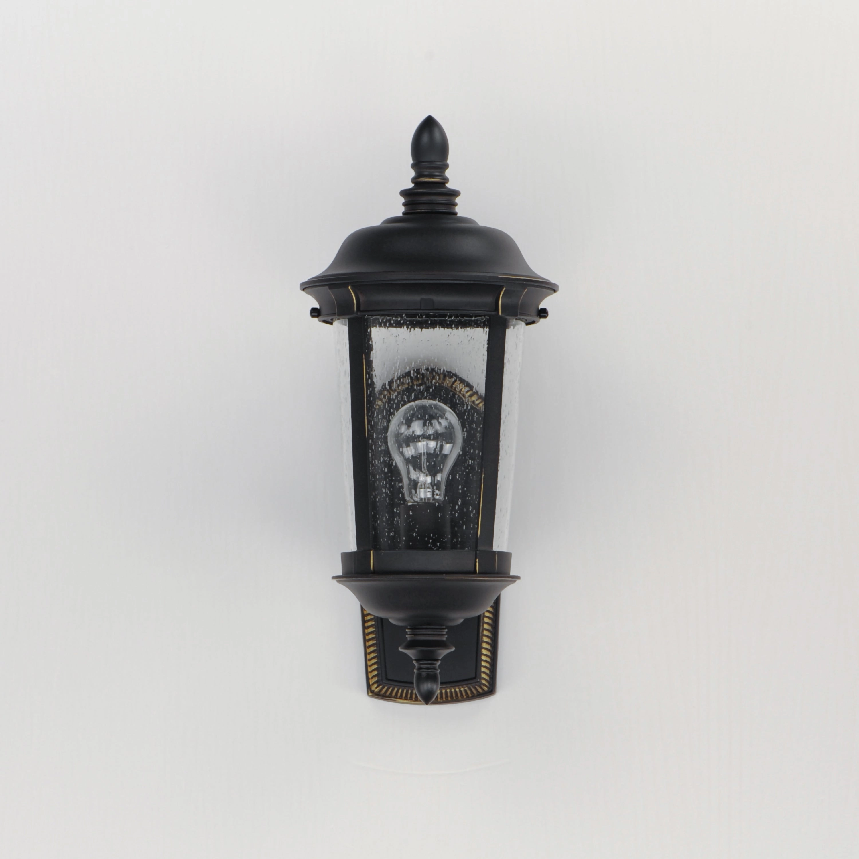 Dover DC One Light Outdoor Wall Lantern Bronze