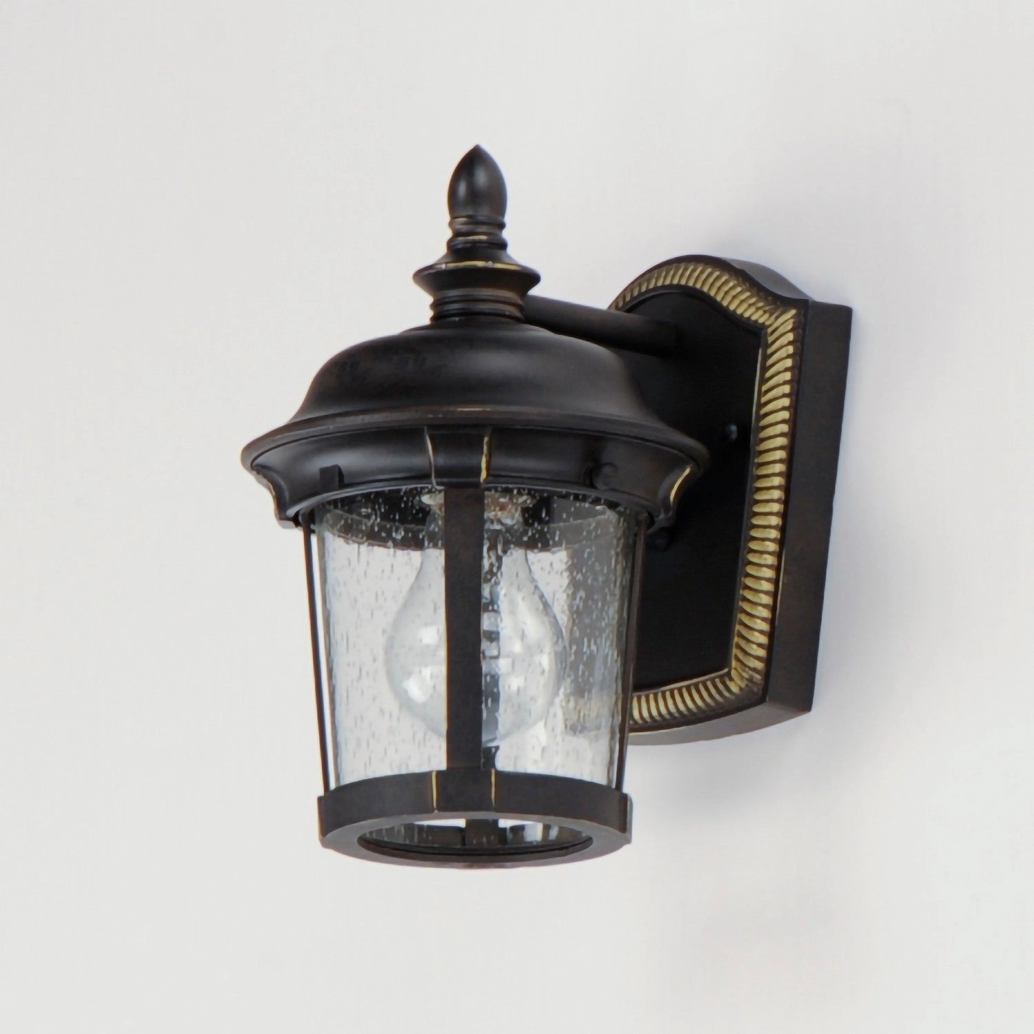Dover VX One Light Outdoor Wall Lantern Bronze