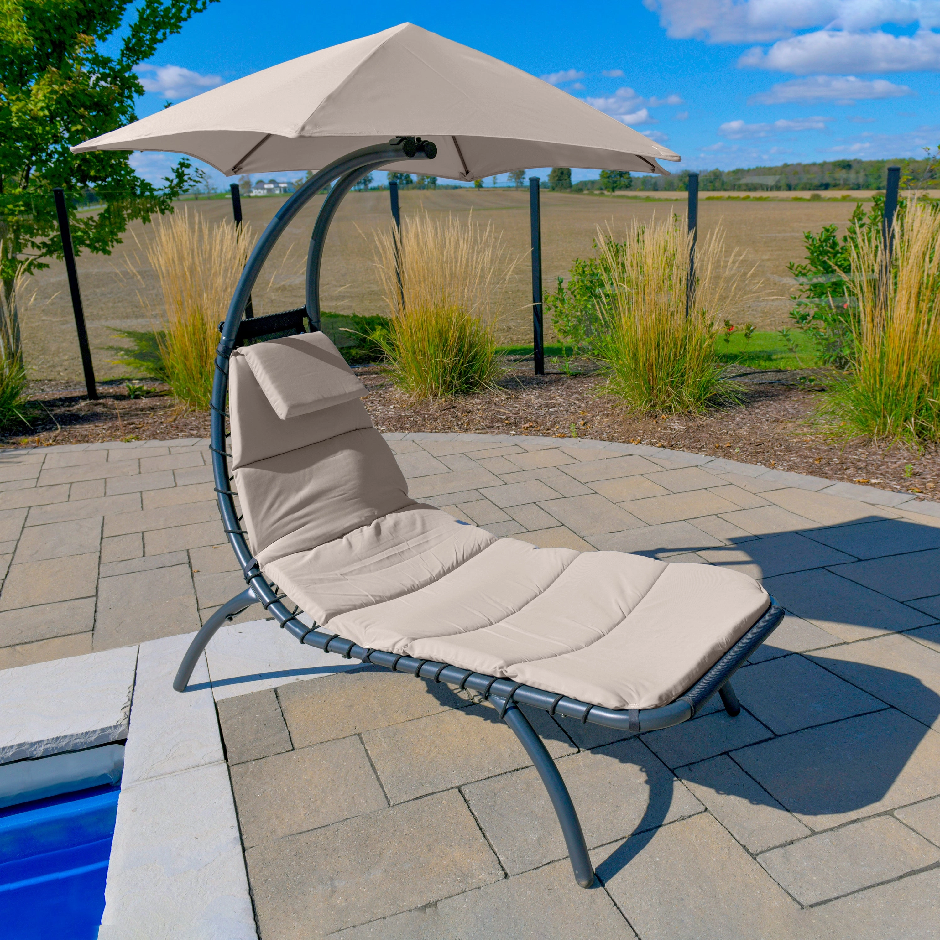 Dream Series Umbrella Fabric - Cast Silver