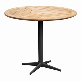 Drop Outdoor Cafe Table Roundoutdoor patio dining furniture set