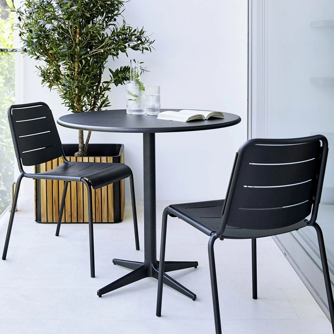 Drop Outdoor Cafe Table Round