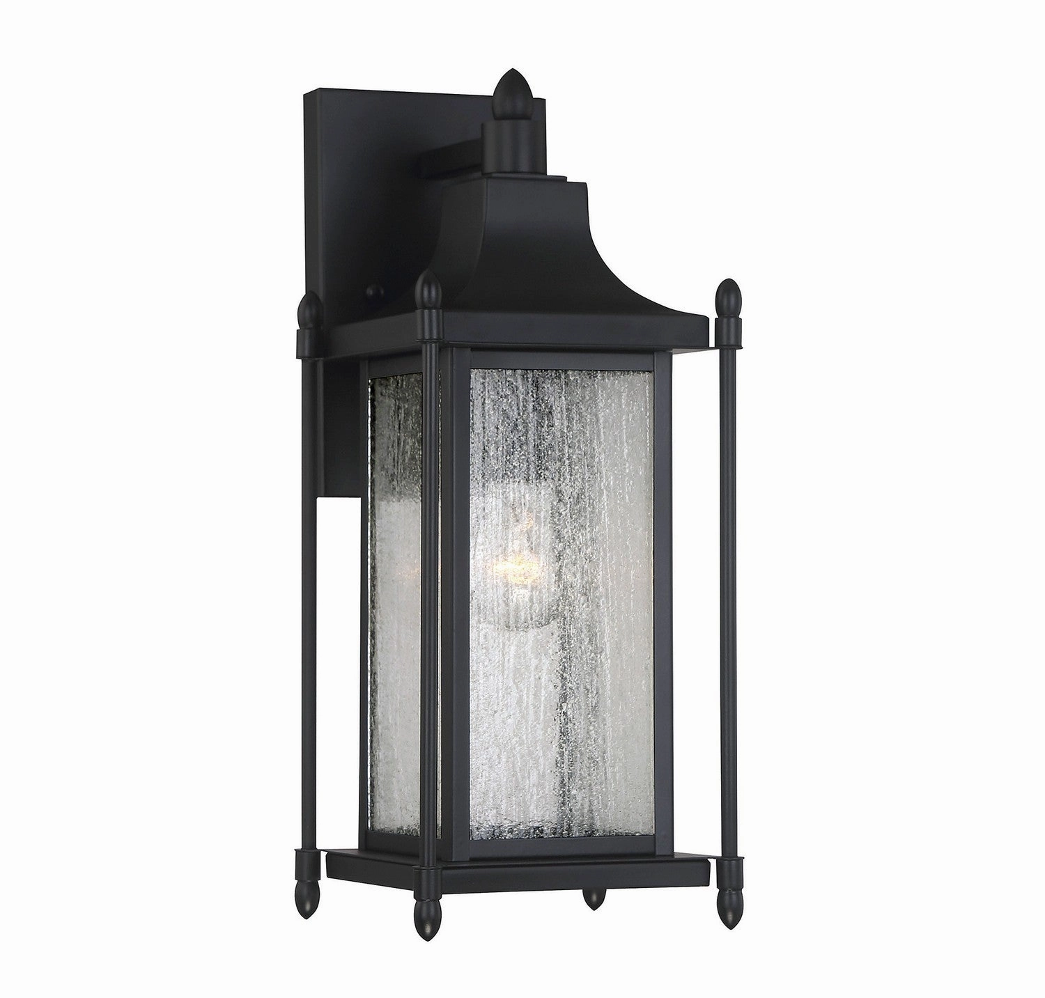 Dunnmore One Light Wall Mount Black