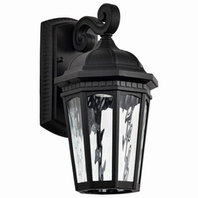 East River LED Wall Sconce Matte BlackOutdoor wall sconces with motion sensor