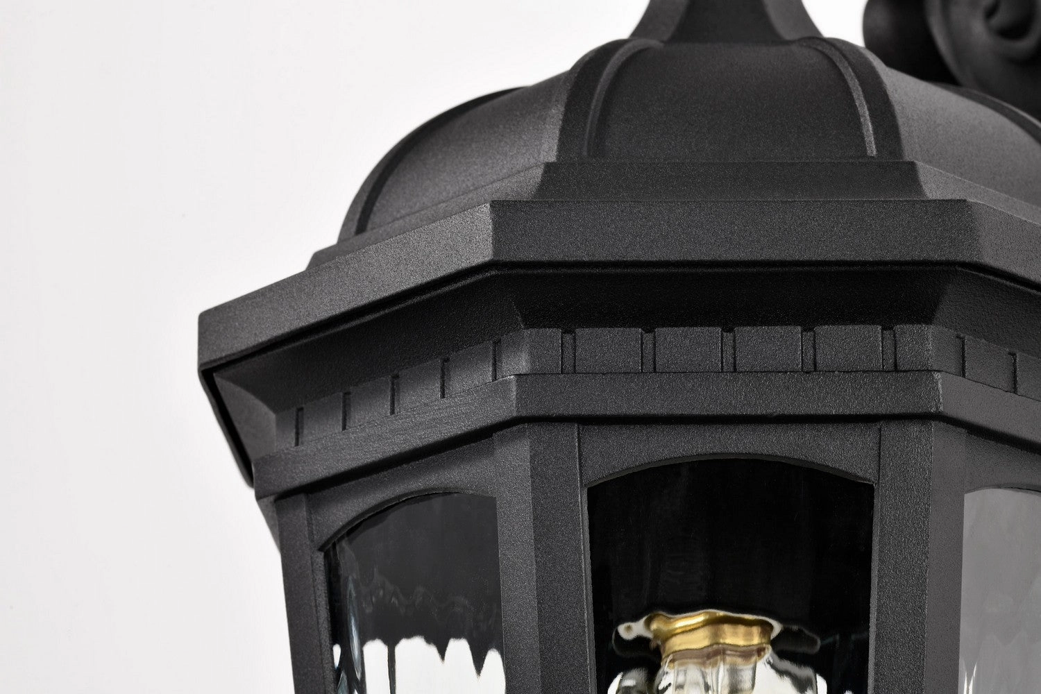 East River One Light Outdoor Wall Lantern Matte Black
