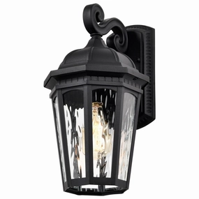 East River One Light Outdoor Wall Lantern Matte BlackOutdoor wall sconces with motion sensor