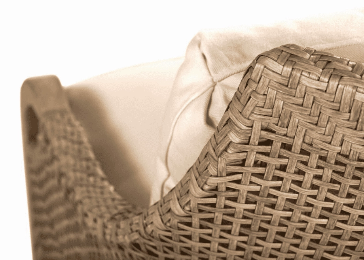 Eastern Shores Woven & Teak Outdoor Chair