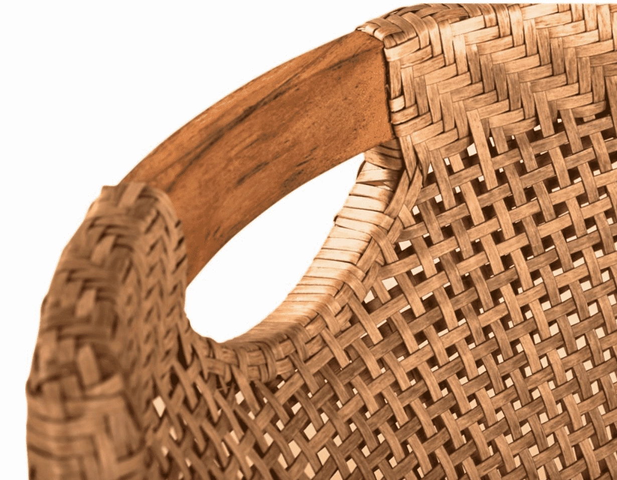 Eastern Shores Woven & Teak Outdoor Dining Arm Chair