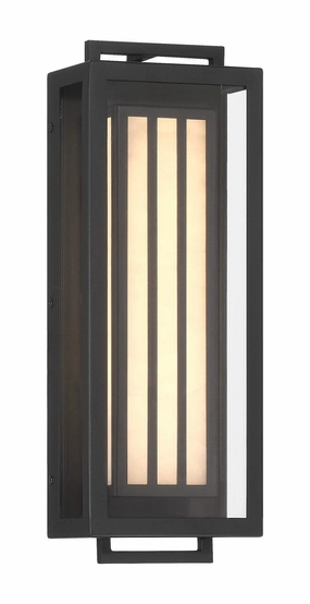 Eastly LED Outdoor Wall Mount Sand CoalOutdoor wall sconces with motion sensor