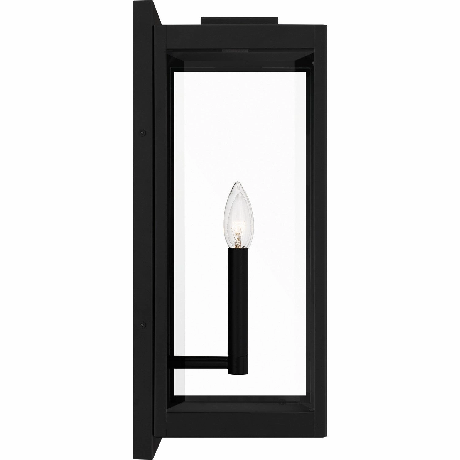 Eastover Two Light Outdoor Wall Lantern Earth Black