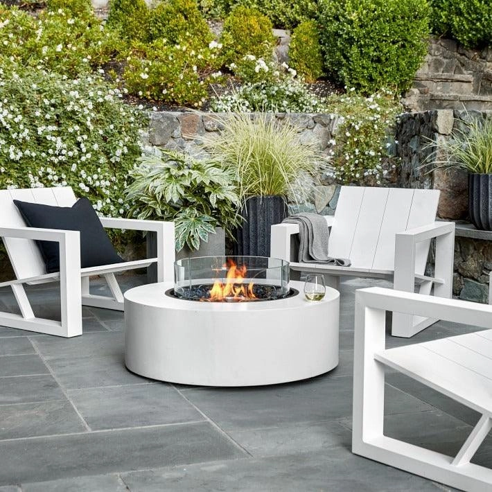 EcoSmart Fire - Ark 40" Round Concrete Fire Pit Table
