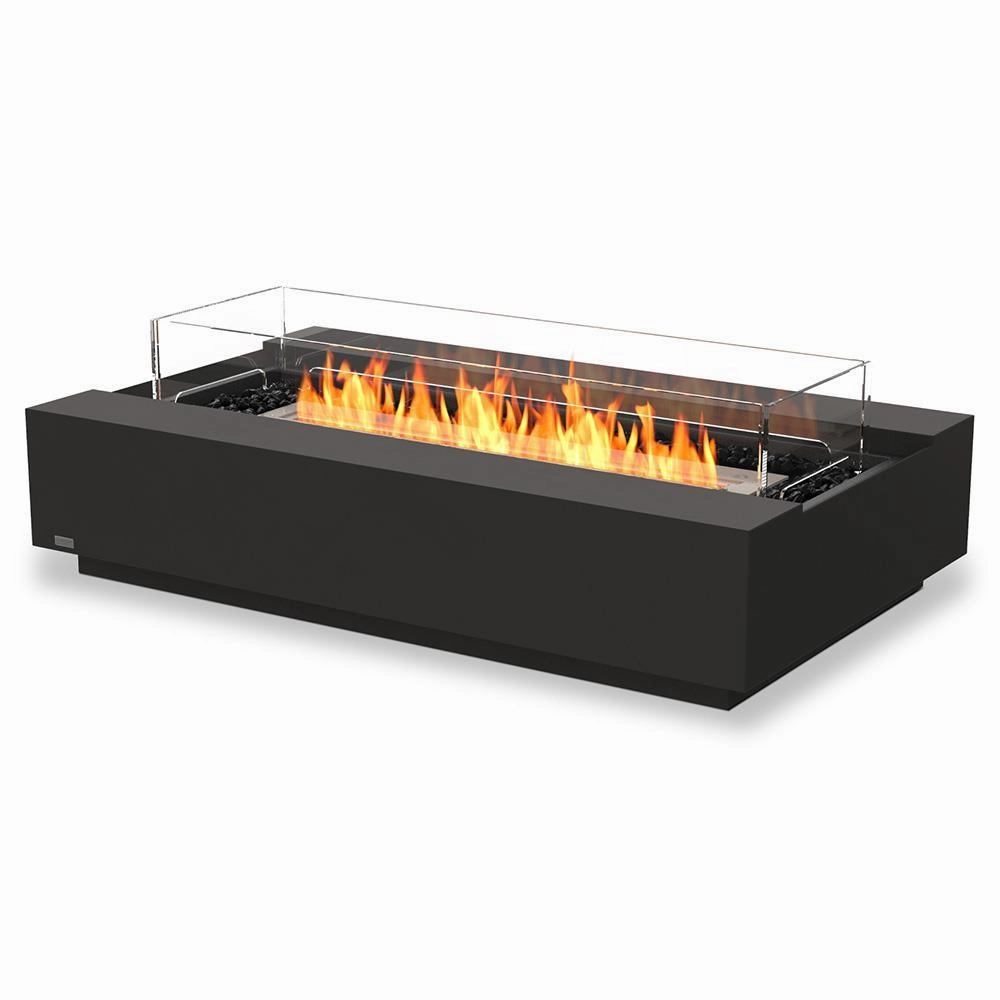 EcoSmart Fire - Cosmo 50" Rectangular Concrete Fire Pit Table