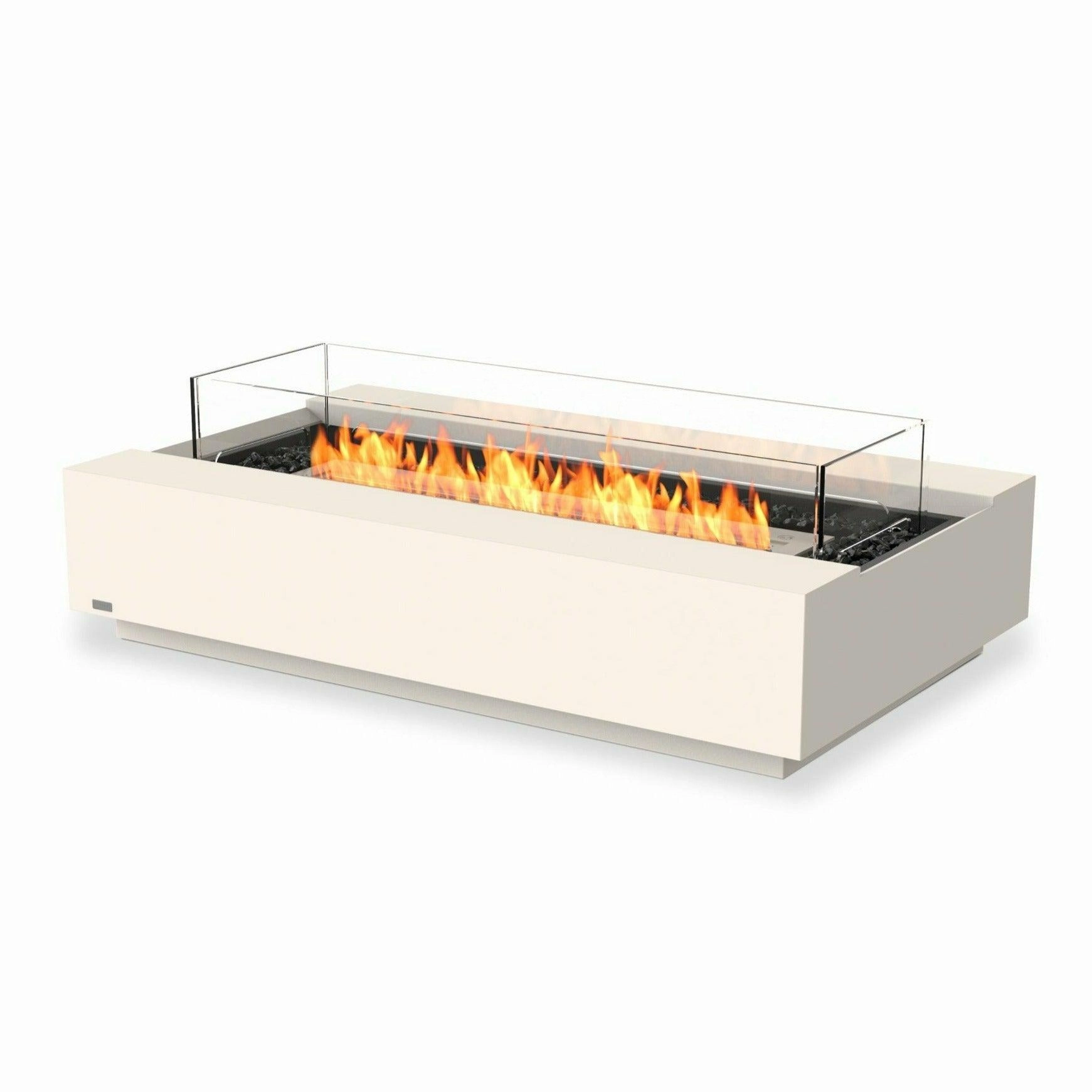 EcoSmart Fire - Cosmo 50" Rectangular Concrete Fire Pit Table