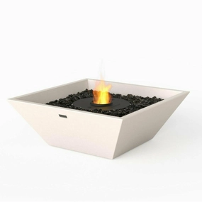 EcoSmart Fire - Nova 600 Square Concrete Fire Pit Bowlportable outdoor fire pit with lid
