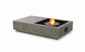 Ecosmart Fire Manhattan 50 Fire Pit Table - Natural Finish / Stainless Steel Burner - ESF.O.MHA.50.NAoutdoor fire table set with chairs