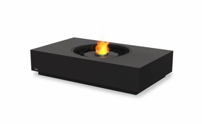 Ecosmart Fire Martini 50 Fire Pit Table - Graphite Finish / Black Burner - ESF.O.MTI.50.GH.Boutdoor fire table set with chairs