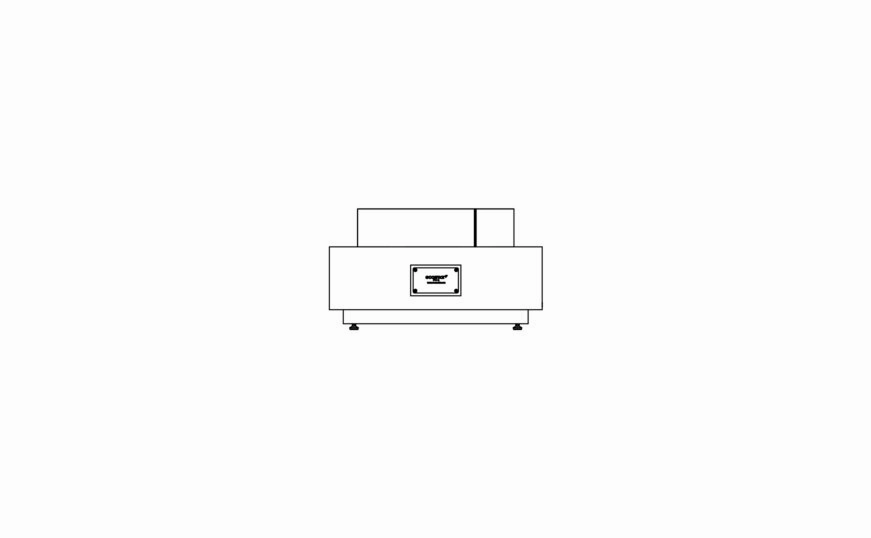Ecosmart Fire Martini 50 Fire Pit Table - Graphite Finish / Black Burner - ESF.O.MTI.50.GH.B