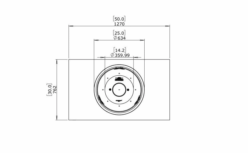 Ecosmart Fire Martini 50 Fire Pit Table - Graphite Finish / Stainless Steel Burner - ESF.O.MTI.50.GH