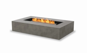 Ecosmart Fire Wharf 65 Fire Pit Table - Natural Finish / Stainless Steel Burner - ESF.O.WHF.65.NAoutdoor fire table set with chairs