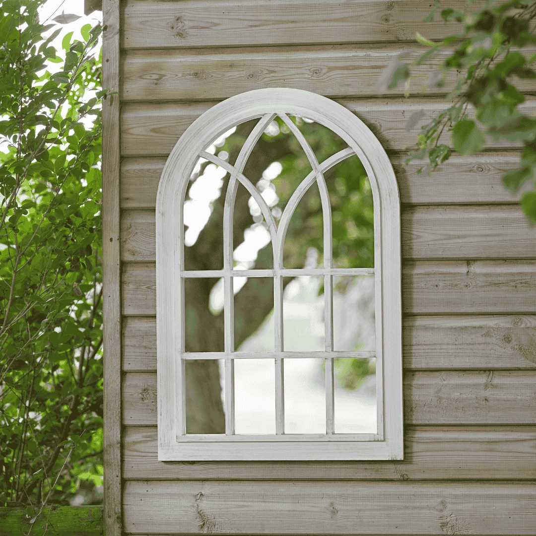 Eden Home & Garden Mirror - Silvergrisoutdoor garden decorative ornaments