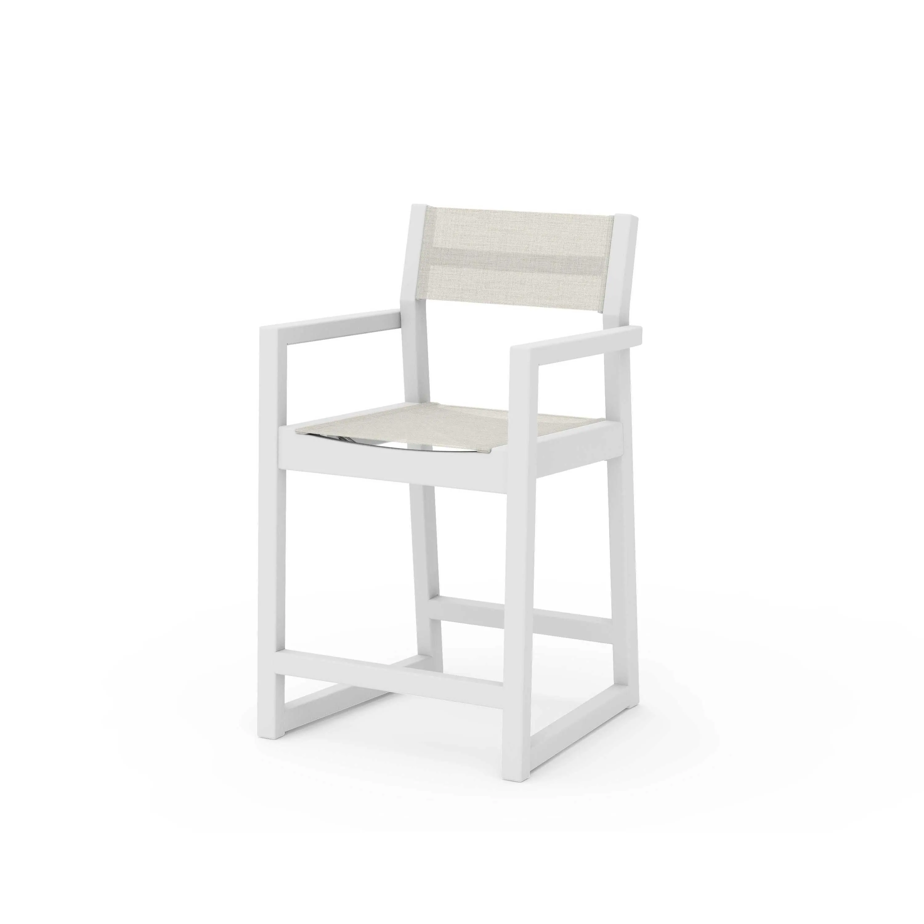 EDGE Sling Counter Arm Chairoutdoor patio dining furniture set