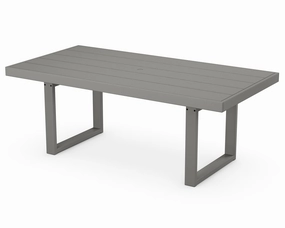 EDGE 40" x 78" Dining Tableoutdoor table for balcony or garden