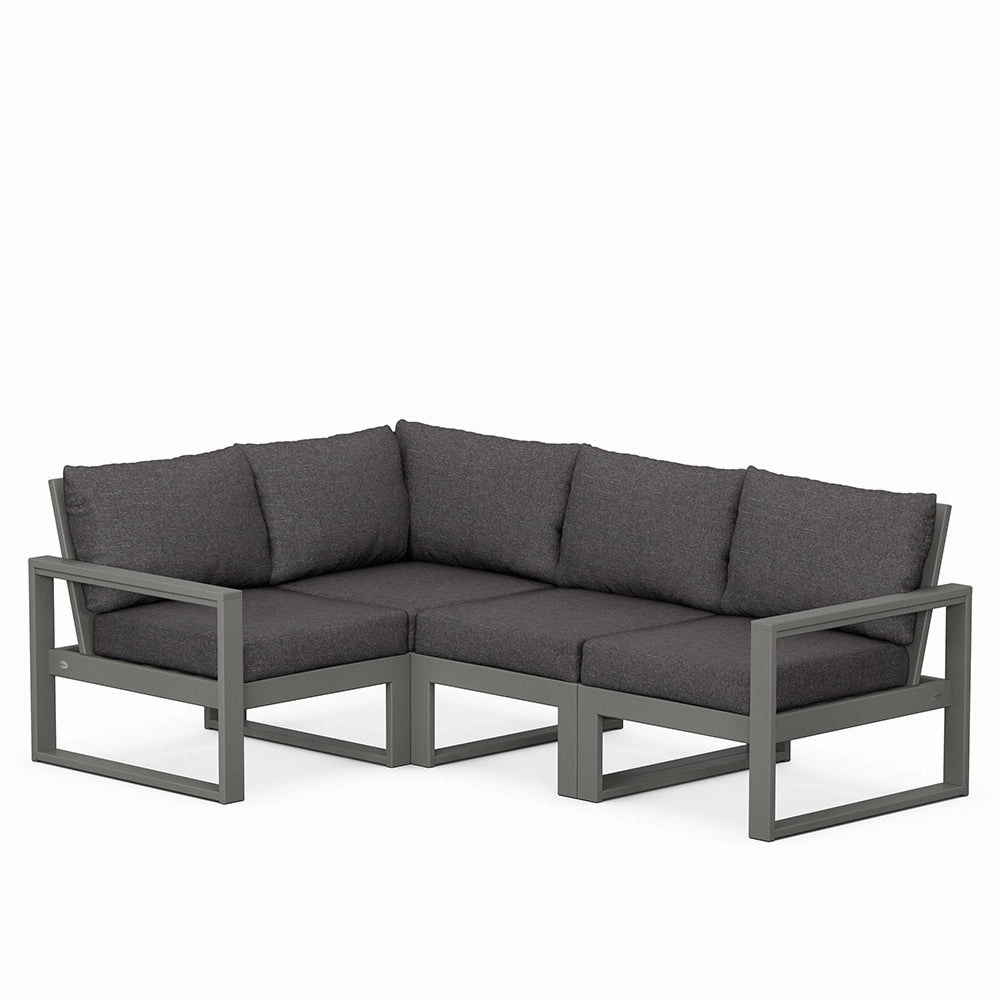 Edge 4-Piece Modular Deep Seating Set